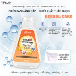 Nước Rửa Mắt Thảo Dược Herbal Care - Bảo Vệ Mắt Trước Ánh Sáng Xanh 300ml